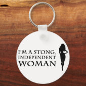 独立女性キーチェーン1 キーホルダー (正面)