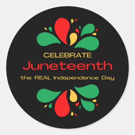 独立実在日 ラウンドシール (正面)