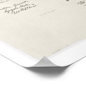 独立宣言のプリント ポスター (角)