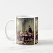 独立宣言の執筆 コーヒーマグカップ (左)