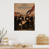 独立宣言の署名 ポスター (キッチン)