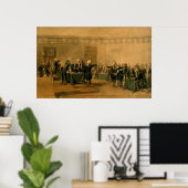 独立宣言の署名 ポスター (ホームオフィス)