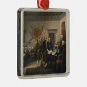 独立宣言の署名、7月4日 メタルオーナメント (右)