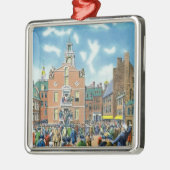 独立宣言の読書 メタルオーナメント (左)