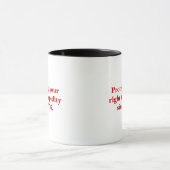 独立宣言は重要です マグカップ (中央)