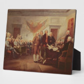 独立宣言への署名4日 フォトプラーク (側面)