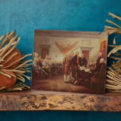 独立宣言への署名4日 フォトプラーク (側面)