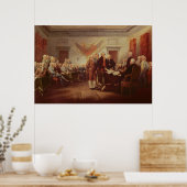 独立宣言への署名 ポスター (キッチン)