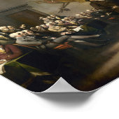 独立宣言への署名 ポスター (角)