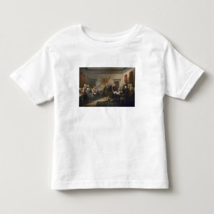 独立宣言への署名（7月4日） トドラーTシャツ