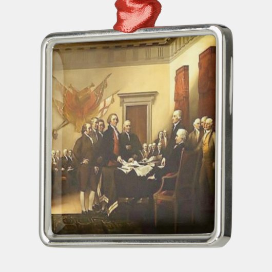 独立宣言オーナメント メタルオーナメント (左)