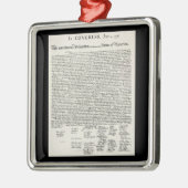 独立宣言オーナメント メタルオーナメント (左)