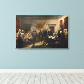 独立宣言ガスキャンバス キャンバスプリント (インサイチュ (ウッドフロア))