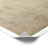 独立宣言プリント ポスター (角)