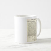 独立宣言マグ コーヒーマグカップ (正面右)