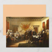 独立宣言招待状 招待状 (正面/裏面)