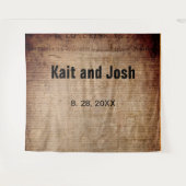 独立宣言📜1776年 タペストリー (正面(横))