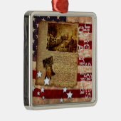 独立宣言1776 メタルオーナメント (右)