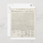 独立宣言2 ポストカード (正面/裏面)