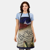 独立宣言 エプロン (着用した状態)