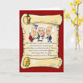 独立宣言 カード (黄色い花)