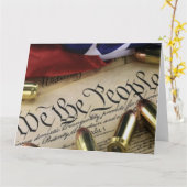 独立宣言 カード (黄色い花)