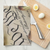 独立宣言 キッチンタオル (四つ折り)