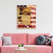 独立宣言 キャンバスプリント (インサイチュ (リビング))