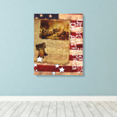 独立宣言 キャンバスプリント (インサイチュ (ウッドフロア))