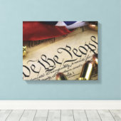 独立宣言 キャンバスプリント (インサイチュ (ウッドフロア))