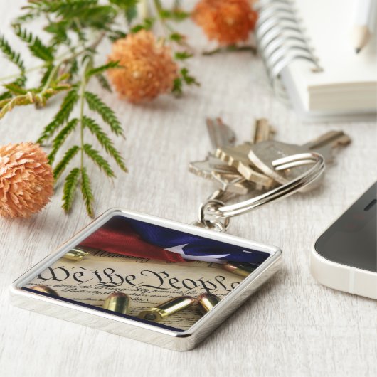 独立宣言 キーホルダー (側面)