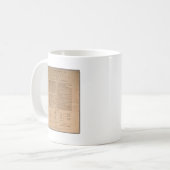 独立宣言 コーヒーマグカップ (正面左)