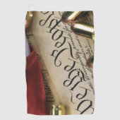 独立宣言 ゴルフタオル (正面)