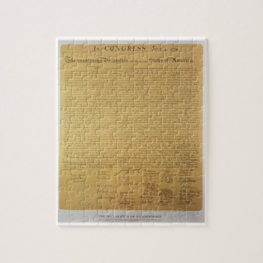 独立宣言 ジグソーパズル (縦)