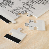 独立宣言 ジグソーパズル (側面)