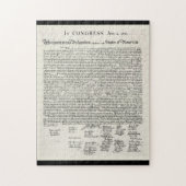 独立宣言 ジグソーパズル (縦)