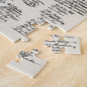 独立宣言 ジグソーパズル (側面)