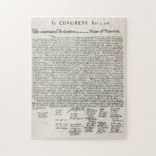 独立宣言 ジグソーパズル (縦)