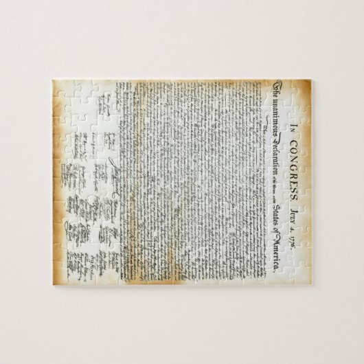 独立宣言 ジグソーパズル (横)