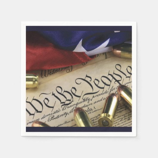 独立宣言 スタンダードカクテルナプキン (正面)