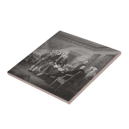 独立宣言 タイル (側面)