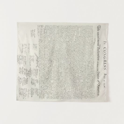 独立宣言  タペストリー (正面(横))