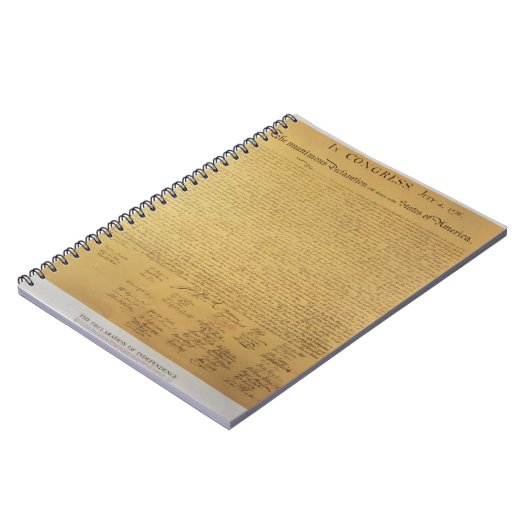 独立宣言 ノートブック (左側)