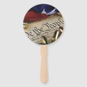 独立宣言 ハンドファン (裏面)