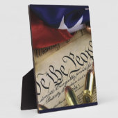 独立宣言 フォトプラーク (側面)