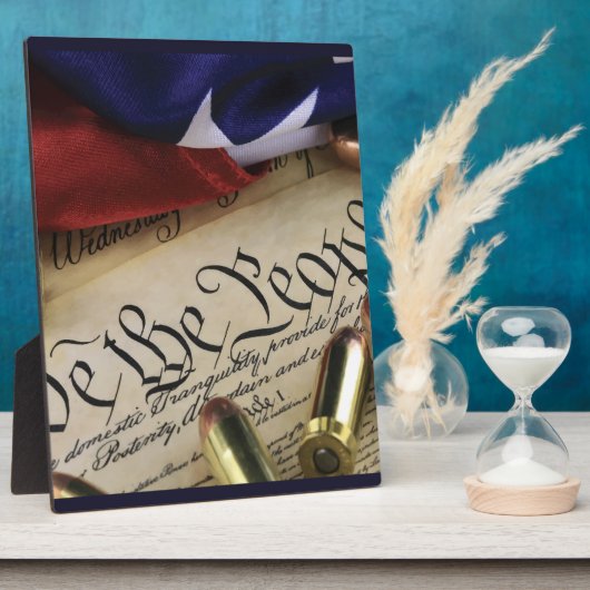 独立宣言 フォトプラーク (側面)