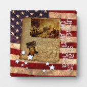 独立宣言 フォトプラーク (正面)