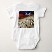 独立宣言 ベビーボディスーツ (裏面)