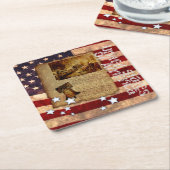 独立宣言 ペーパーコースター (アングル)