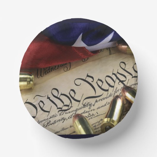 独立宣言 ペーパーボウル (正面)